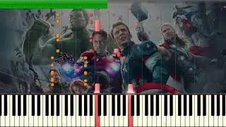 Marvel Cinematic Universe - Piano Medley Tutorial