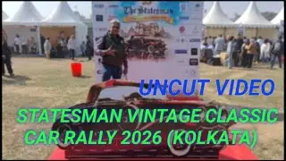STATESMAN CLASSIC VINTAGE CAR RALLY KOLKATA 2026