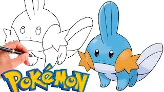 How To Draw MUDKIP POKEMON #258 | Generation 3