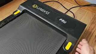 Urevo walking treadmill burning smell