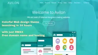 Professional Business colorful theme web design | Special Business website design | Web design