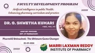 PharmaAI Unleashed: The Ultimate Game Changer: A Five Day National Level e-FDP - Day 3.