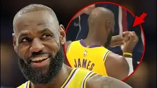 😂 LeBron James Almost Flips Off Nuggets Bench &mdash; Camera Catches EVERYTHING!