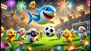 5 Little Ducks & Friends Play Sports 🦆⚽ | Fun & Active Songs for Kids!