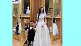 Funny Video With Very Tall Girl