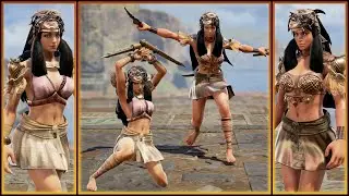 SC6 Character Creation Nefertiri vs Anck-Su-Namun  ⚔🔺 The Mummy Returns | Soul Calibur 6 CaS #shorts