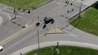 Lance Cpl. Jared Schmitz's funeral procession leaves St. Charles County