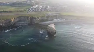 Souter Lighthouse and Marsden Rock from the air