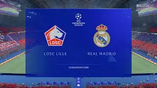 Losc Lille vs Real Madrid | Sanderson Park - UEFA Champions League | FIFA 22
