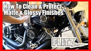 How to clean Flat Matte & SpeediSeal Protect your motorcycle!