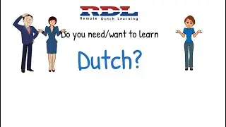 Remote Dutch Learning - Learn Dutch from an Englishman