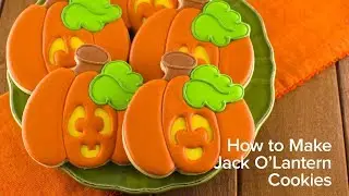 How to Make Jack O' Lantern Cookies