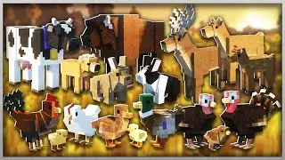 WILD FARM CRAFT - NOVOS ANIMAIS REALISTAS! - TUTORIAL MINECRAFT MOD 239#(PT BR)