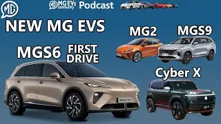 MGS6 deep dive + MG2 rumours, MGS9 PHEV preview and Cyber X tease