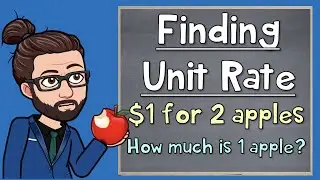 Finding Unit Rate - Word Problem | The Math Review | 7RP1