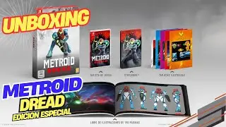 UNBOXING Metroid Dread Edici&oacute;n ESPECIAL + Amiibo &iexcl;JOYAS de Colecci&oacute;n!