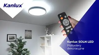 Plafoniera z regulacją barwy światła | Poznaj Kanlux SOLN LED CCT DIM