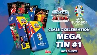 RELIC CARD 🔥😱 • TOPPS UEFA Euro 2024 Match Attax - Classic Celebration MEGA TIN 1 - Hot Shots