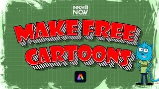 Free Cartoon creation | Adobe express | Easy Animation with audio 🔥❤️