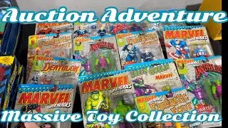 We Score BIG At A MASSIVE Toy Auction In Hastings Mi! ~ Auction Adventure