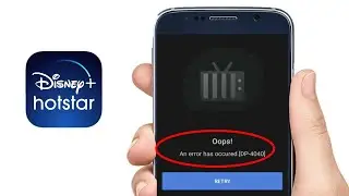 How to Fix Hotstar Error Oops An Error Has Occurred (DP-4040)