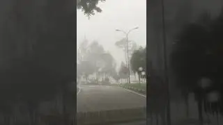 A foggy evening in Genting highlands.