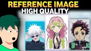 How To Find And Download Reference Image Easily🧐 | From Manga's And anime