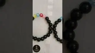 Custom Black Name Bracelet 🖤Minimal & Trendy #aestheticbracelet #bracelets #blackbracelet #zayaanova