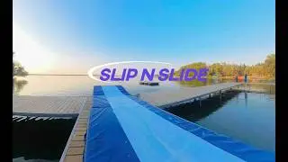 Ultimate Slip 'n' Slide with Bike Tricks!