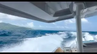 Regal 50 SAV - Rough seas from Fajardo to Cabo Rojo, Puerto Rico navigation (November 2025)