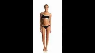 ROKA Sports Women's Elite 2 Piece Triangle Back Top | SwimOutlet.com