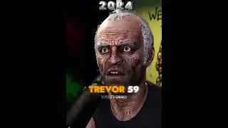 GTA5 characters age before and today #gta5 #gta
