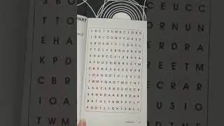 Broadway Word Search 🔍 ASMR  #asmr #asmrsounds