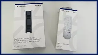 PS5 Media Remote & DualSense Charging Station UNBOXING!