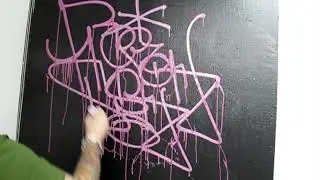 Revok using a Krink K-60 Paint Marker