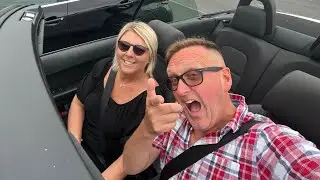 The MacMaster and The Blonde Angel with her Top Down!!!