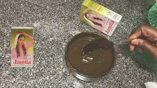 Mixing Jamila Henna | HENNA for Natural Hair