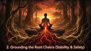 🔴 GROUNDING THE ROOT CHAKRA &mdash; Stability, Safety & Deep Grounding