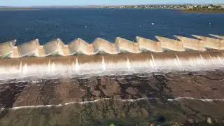 Ute Reservoir Spilling 1 of 3