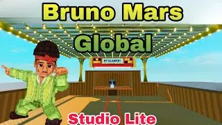 Global Bruno Mars concert event | Studio lite & Roblox studio #studiolite #roblox 