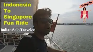 Indonesia to Singapore by Ferry I Immigration and all