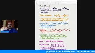Breathing Patterns  For NREMT Exam Help