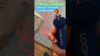 STRING SHOOTER 🎁 LOOP LASSO #subscribe #youtubeshorts #viral #explore #shorts #tech #gifts #cool