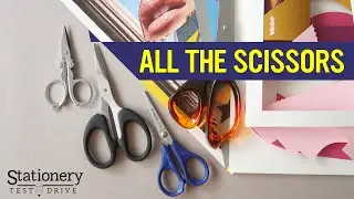 Types of Scissors for Cutting Paper & Collage Art - Stationery Test Drive