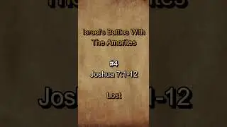 Israel's Battles With The Amorites ⚔️🛡️ | #nephilim #amorites #bible