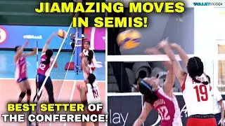 Jia Morado Inutakan ang Petro Gazz Angels at Nagpaulan ng Dropballs (Jiamazing Moves!) | VolleyGood