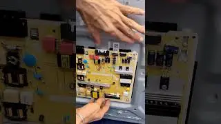 Samsung BU Series board replacement without screws