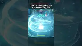 THIS LOCAL LEGEND GAVE UP AFTER SEEING ME