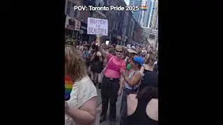 Dyke March Toronto 2025! #torontopride #dykemarch #toronto