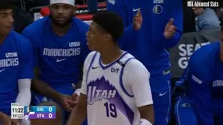 Ace Bailey - 3 Points, 1 Rebound vs Mavericks - 2025 Preseason